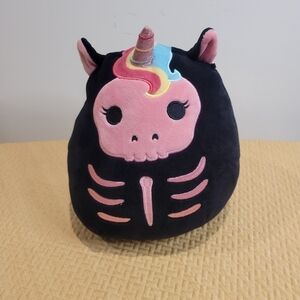 Squishmallows sketlana pink skeleton unicorn plush
